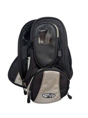 Joe Rocket Manta Magnetic Motorcycle Crotch Rocket Tank Bag Excellent Condition